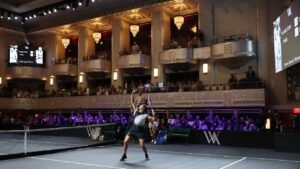 I Had A Private Tennis Lesson From Grand Slam Champion Stan Wawrinka Inside The Waldorf Astoria Ballroom I Had A Private Tennis Lesson From Grand Slam Champion Stan Wawrinka Inside The Waldorf Astoria Ballroom