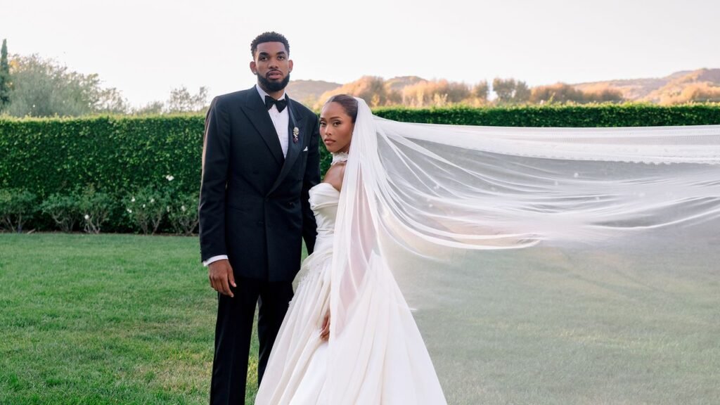 Inside Jordyn Woods and Karl-Anthony Towns’s Classic Wedding Weekend in Malibu