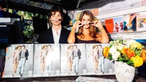 Kaia Gerber and Homer Gere Stopped by Casa Magazines to Sign Vogue September Issues