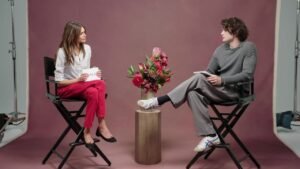 Kaia Gerber and Homer Gere Talk Secret Meme Accounts, Overhead Lighting, and Clowns in the Latest ‘Off the Cuff’