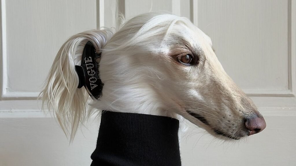 Meet Samantha, the Afghan Hound Who Will Probably Out-Dress You