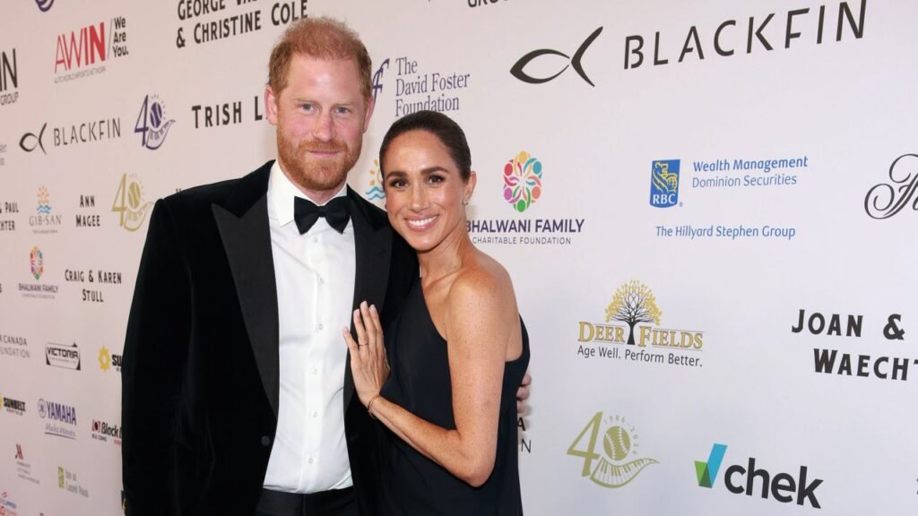 Meghan Markle Wears Princess Diana’s Earrings for a Red Carpet Date Night With Prince Harry