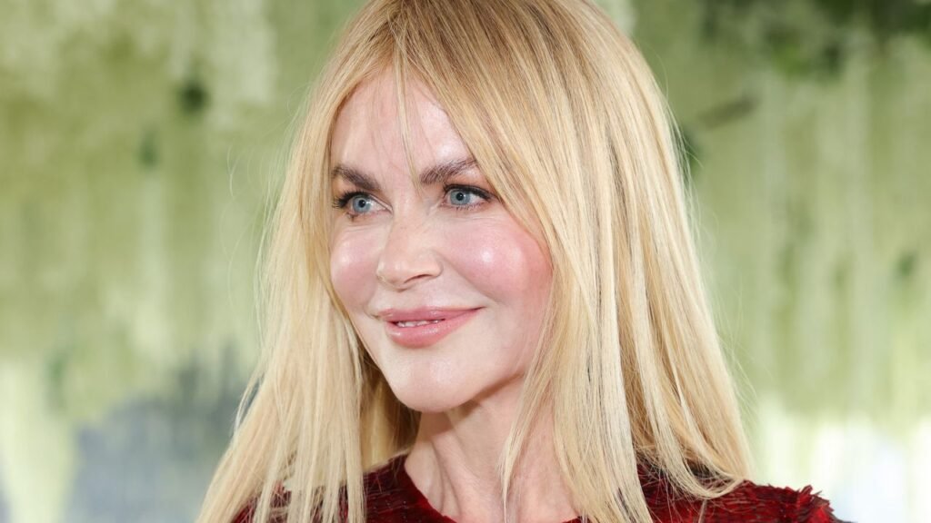 Nicole Kidman Makes a Case for Almost Invisible Brows on the Cover of British Vogue