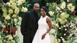 Nikki Ogunnaike and Philippe Fonzin’s Prospect Park Boathouse Wedding Blended New York and Nigerian Style