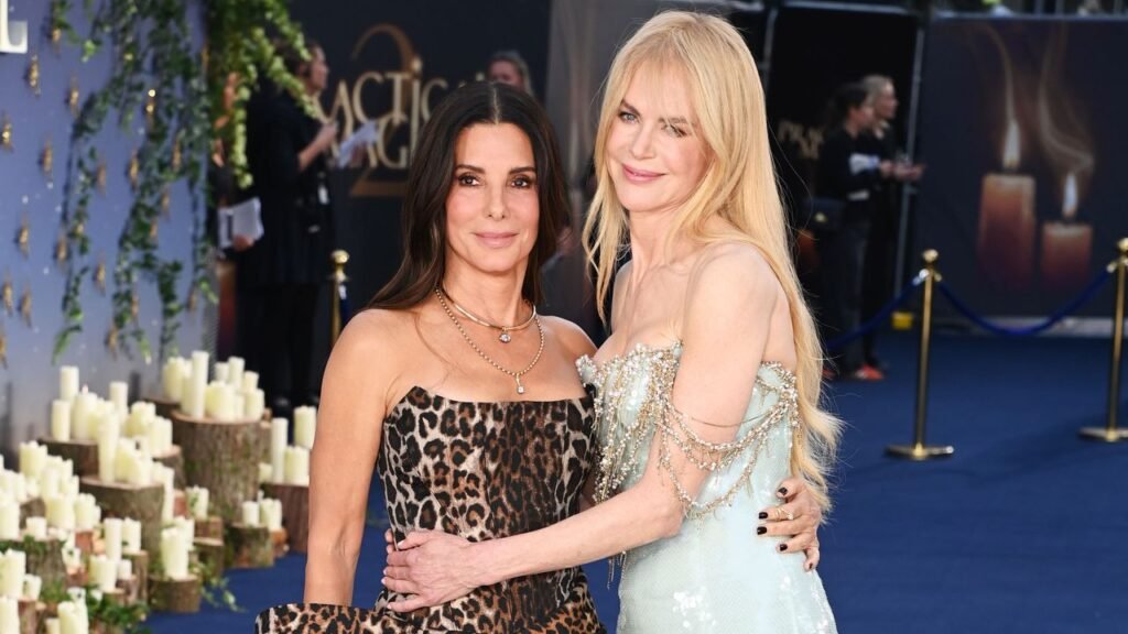 Sandra Bullock and Nicole Kidman Kick Off Their Practical Magic 2 Tour Sandra Bullock and Nicole Kidman Kick Off Their Practical Magic 2 Tour