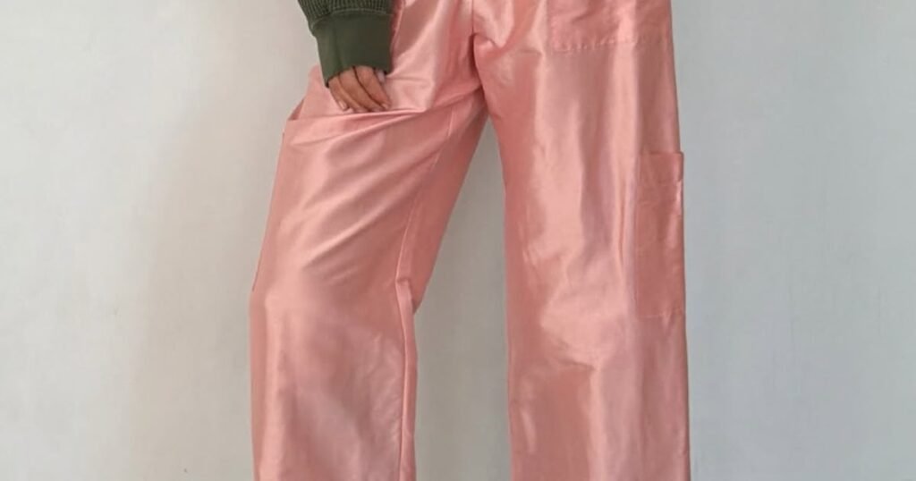 Taffeta Pants Are The Statement-Making Trend To Try This Fall