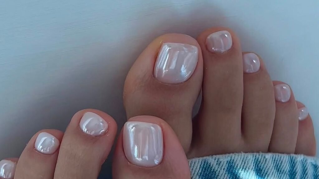 The ‘Powder Pedicure’ Is the Prettiest Nail Trend to Try Before Summer Ends