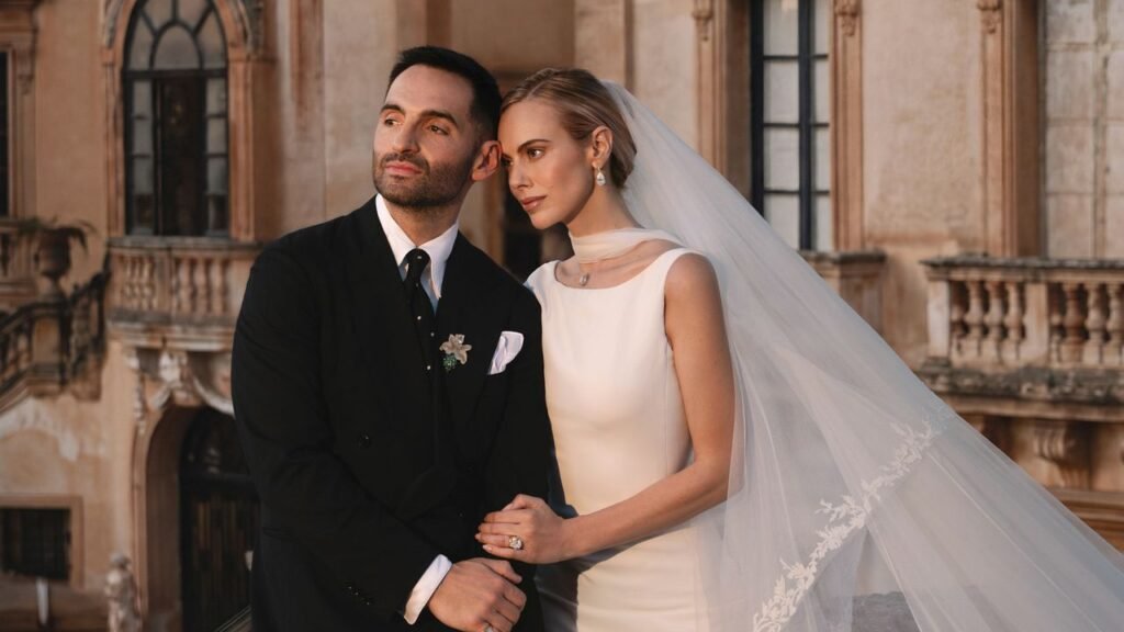 Cait Bailey Wore Balenciaga Couture to Marry Mario Carbone in a Three-Day Sicilian Wedding Cait Bailey Wore Balenciaga Couture to Marry Mario Carbone in a Three-Day Sicilian Wedding