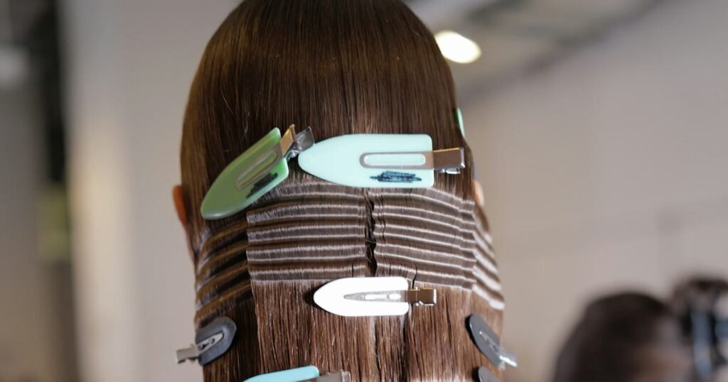 Crimped Hair Was Everywhere At New York Fashion Week Spring/Summer 2027