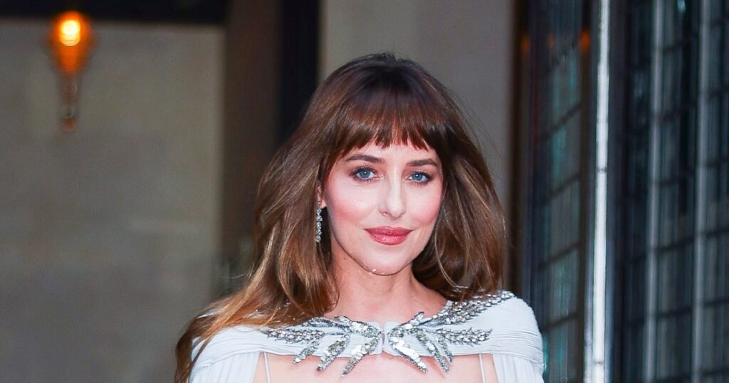 Dakota Johnson Just Debuted “Glossed Espresso” Hair For Fall
