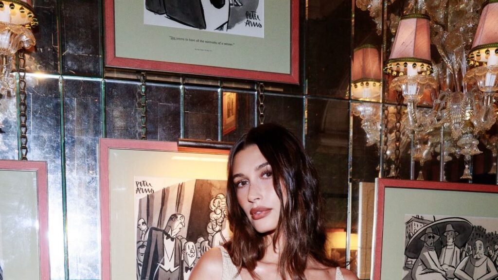 Hailey Bieber Wore the 1997 Dress That Carolyn Bessette-Kennedy Made Famous