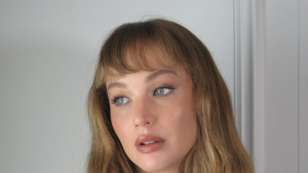 Jennifer Lawrence Puts Her Best Bangs Forward at Paris Fashion Week