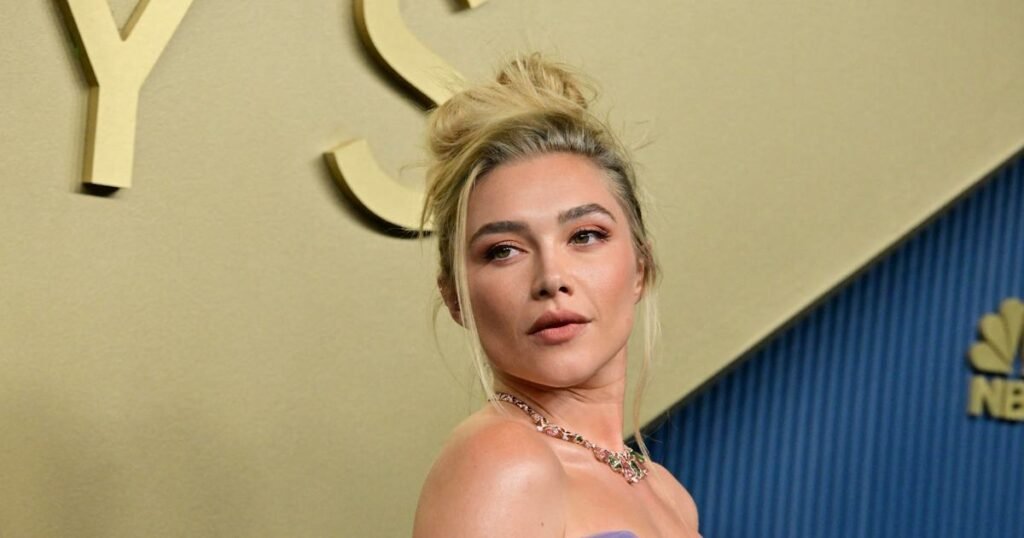 Lavender Gowns Were All Over The 2026 Emmys Red Carpet