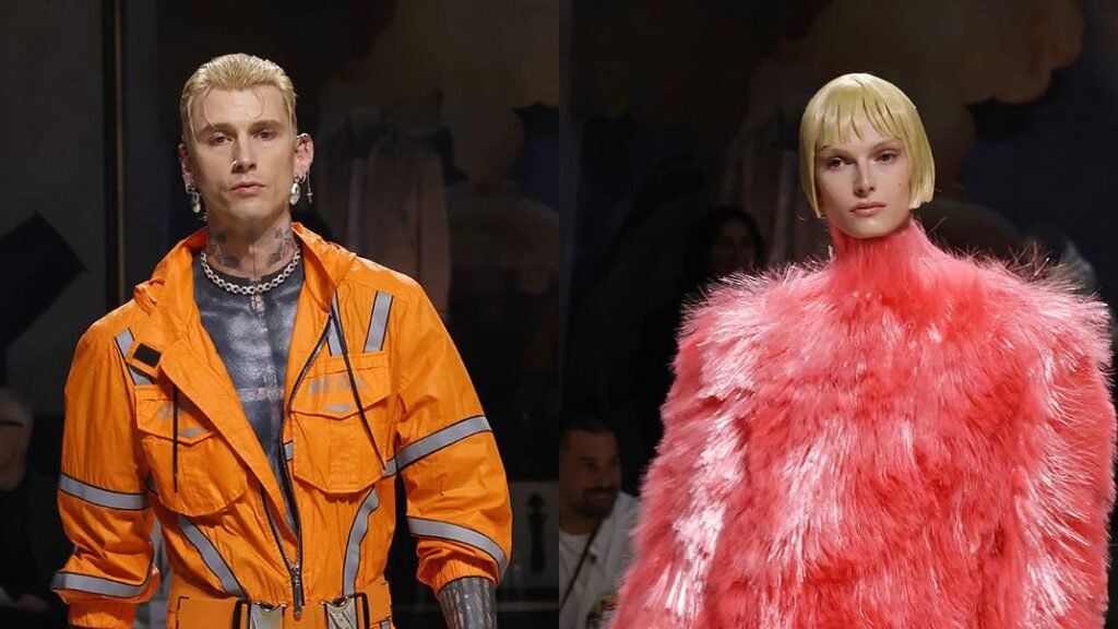 MGK and Alex Consani Bring Sporty Eco-Chic to Vogue World Milan