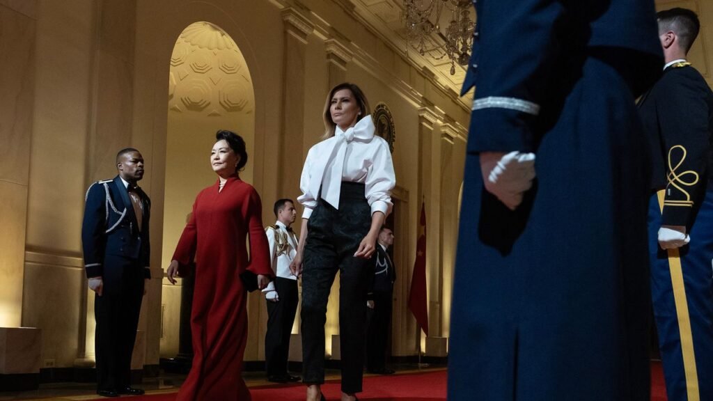 Melania Trump, Peng Liyuan, and Two Very Different Takes on First Lady Style
