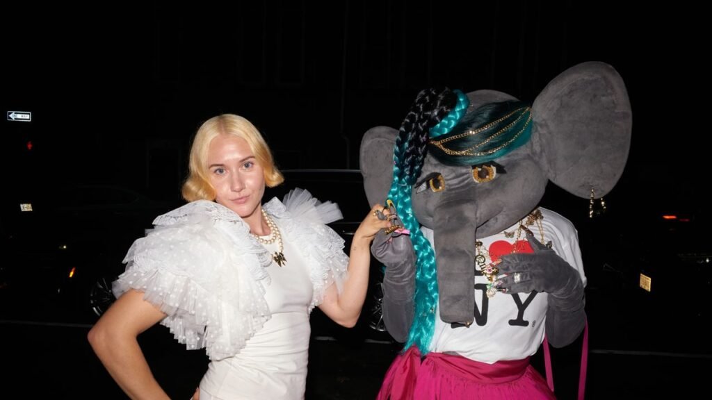 Miss Claire Sullivan Toasts to Five Years and Her New Angel Tee at Dover Street Market New York
