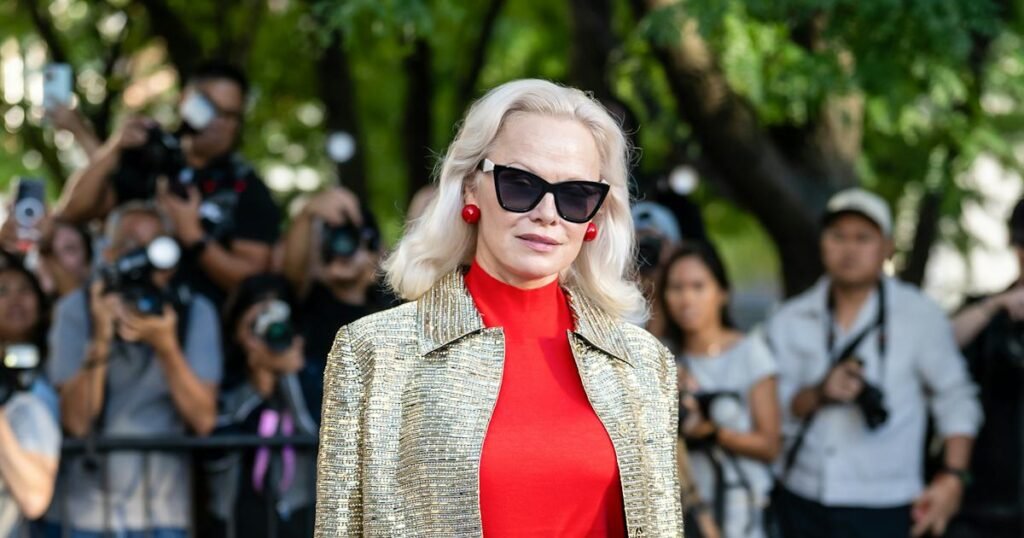Pamela Anderson, Katie Holmes, Saweetie, & More Stars Won New York Fashion Week