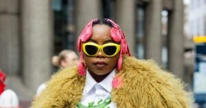 Pink Hair Is All Over The Streets Of London Fashion Week Spring/Summer 2027