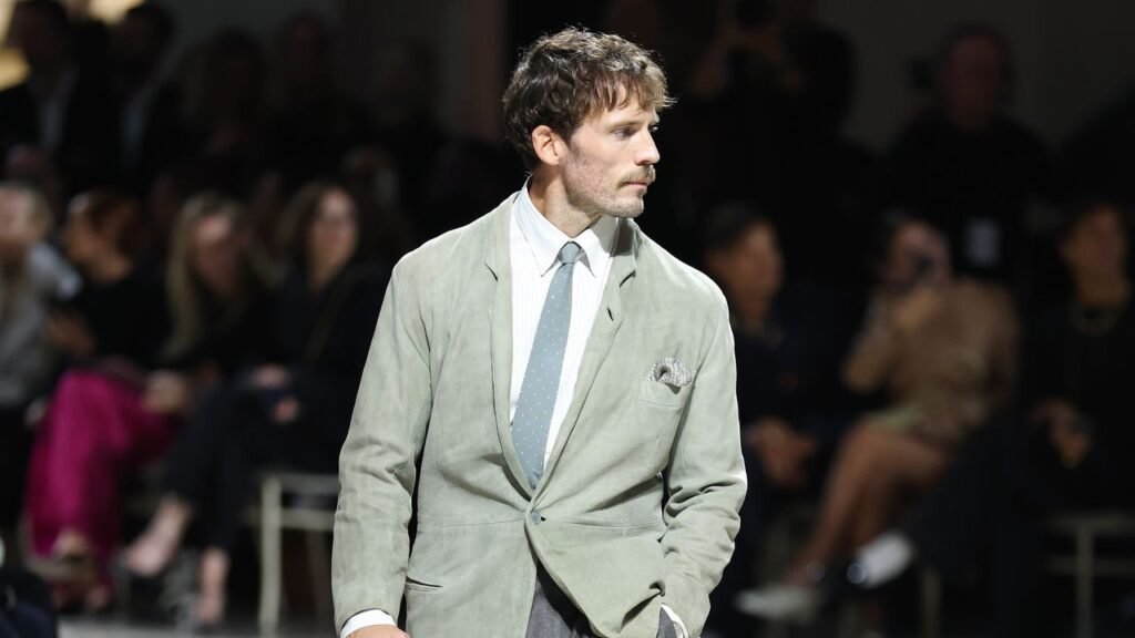 Sam Claflin Walks the Vogue World 2026: Milan Runway in a Piece of Fashion (and Hollywood) History Sam Claflin Walks the Vogue World 2026: Milan Runway in a Piece of Fashion (and Hollywood) History