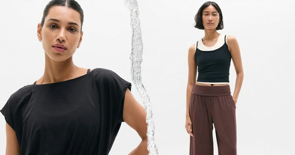 This Drapey Athleisure Has Cracked The Code On Chic Off-Duty Dressing