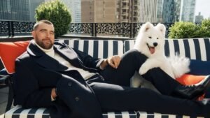 Travis Kelce: Football Star, Fashion Ambassador, and Dog Dad