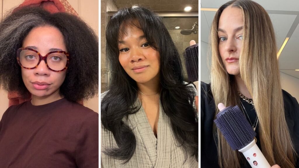 We Tested Dyson’s Airsmooth on 4 Different Hair Types We Tested Dyson’s Airsmooth on 4 Different Hair Types