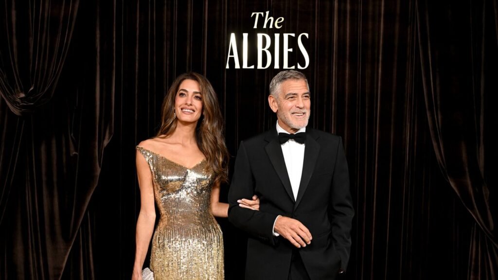 At The Albies, Amal and George Clooney Make Sure the Real-Life Heroes Take Center Stage
