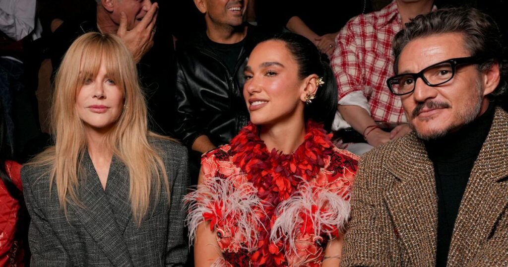 Chanel’s Spring/Summer 2027 Front Row Included Nicole Kidman, Dua Lipa, & More