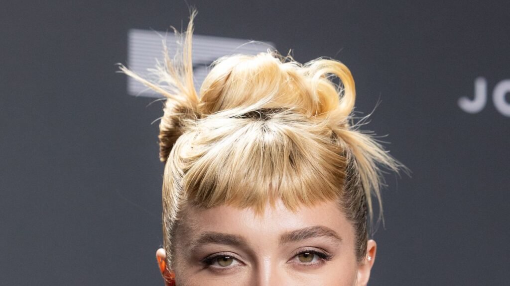 Florence Pugh Goes Baby Bangs-First Into Fall