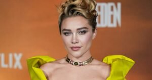 Florence Pugh’s Diamond Nail Art Is The Perfect Blinged-Out Mani Inspo