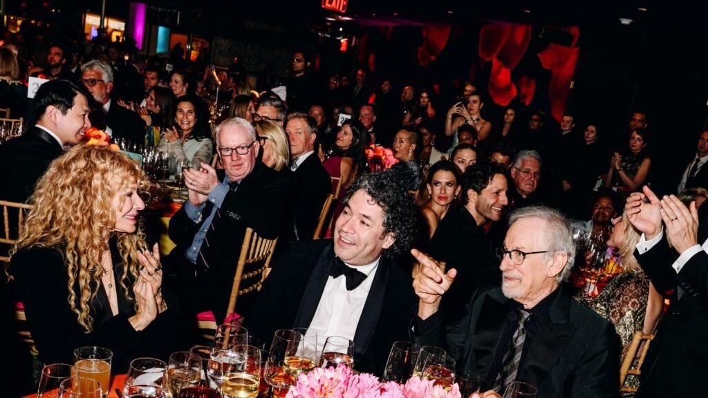 Guests Raised a Martini to Maestro Gustavo Dudamel’s Arrival at the New York Philharmonic