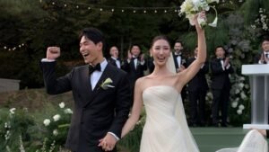 Inside Ejae and Samuel Kim’s Garden Wedding at Her Grandfather’s Former Home in Seoul
