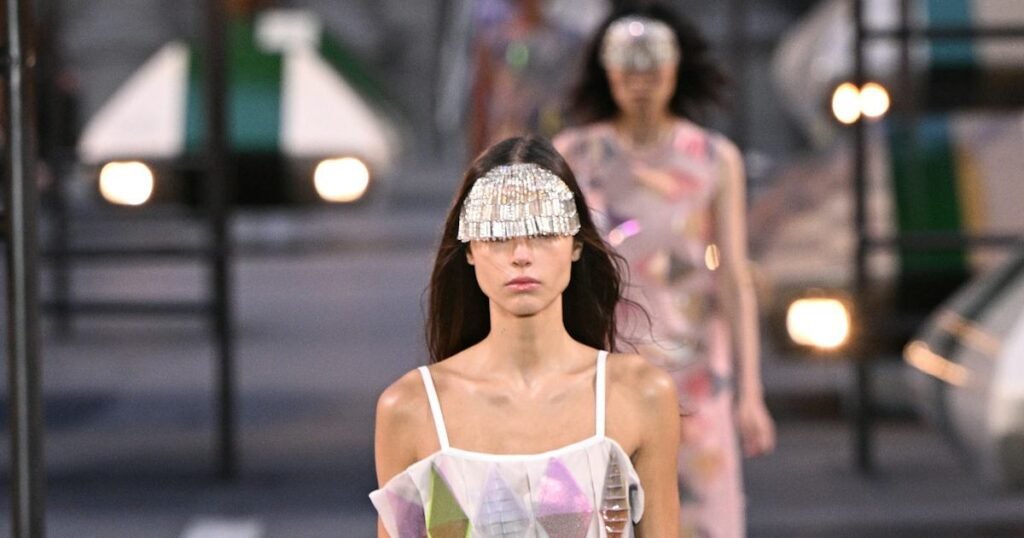 Louis Vuitton Spring/Summer 2027 Was A Futuristic Ride To A Galaxy Far Far Away