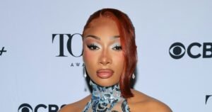 Megan Thee Stallion’s Blonde French Twist Is Elegant, Yet Modern