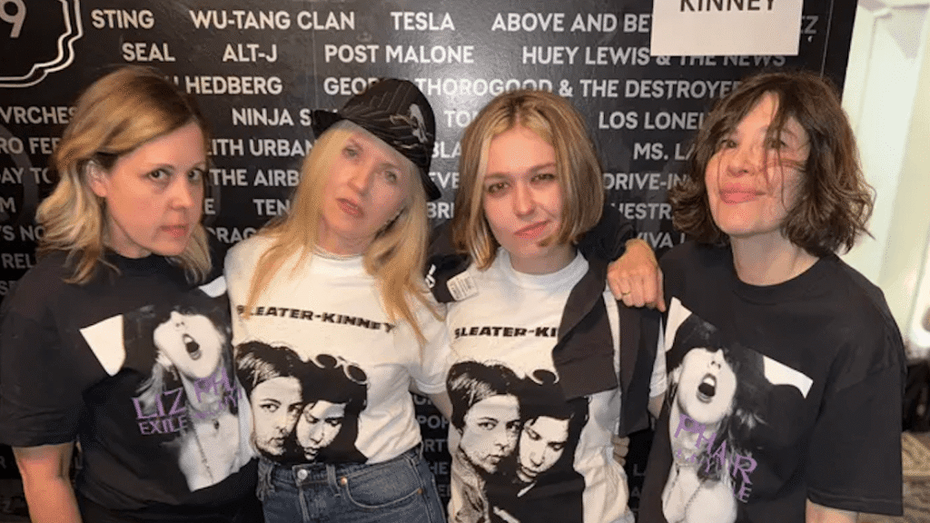 On the Road With Liz Phair and Sleater-Kinney On the Road With Liz Phair and Sleater-Kinney