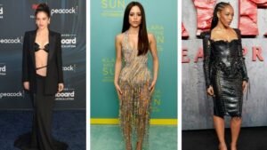 The Best Dressed Stars of the Week Chose Skin-Flashing Silhouettes The Best Dressed Stars of the Week Chose Skin-Flashing Silhouettes