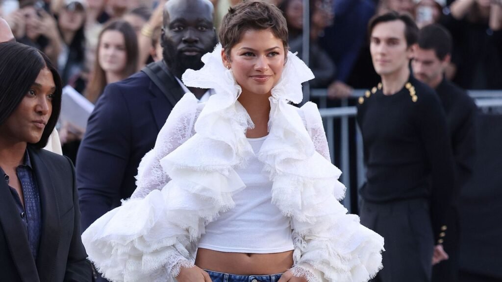Zendaya Brings Back a Piece From Her ‘The Odyssey’ in Paris